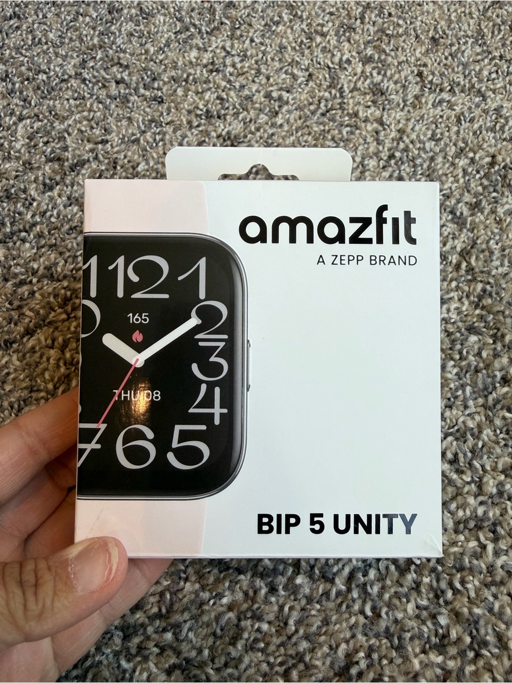 Amazfit Bip 5 Unity Smartwatch — Pink